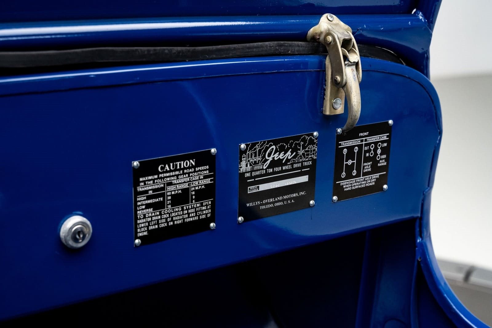 1946 - JEEP WILLYS CJ-2A BLUE, foto 65
