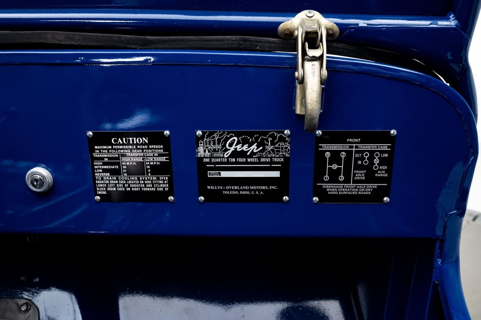 1946 - JEEP WILLYS CJ-2A BLUE, foto 66