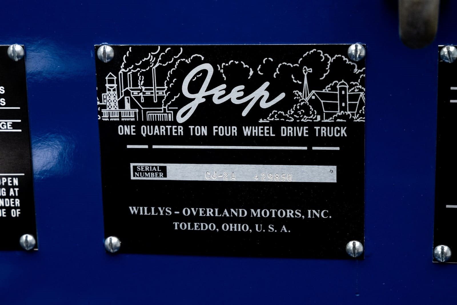 1946 - JEEP WILLYS CJ-2A BLUE, foto 67