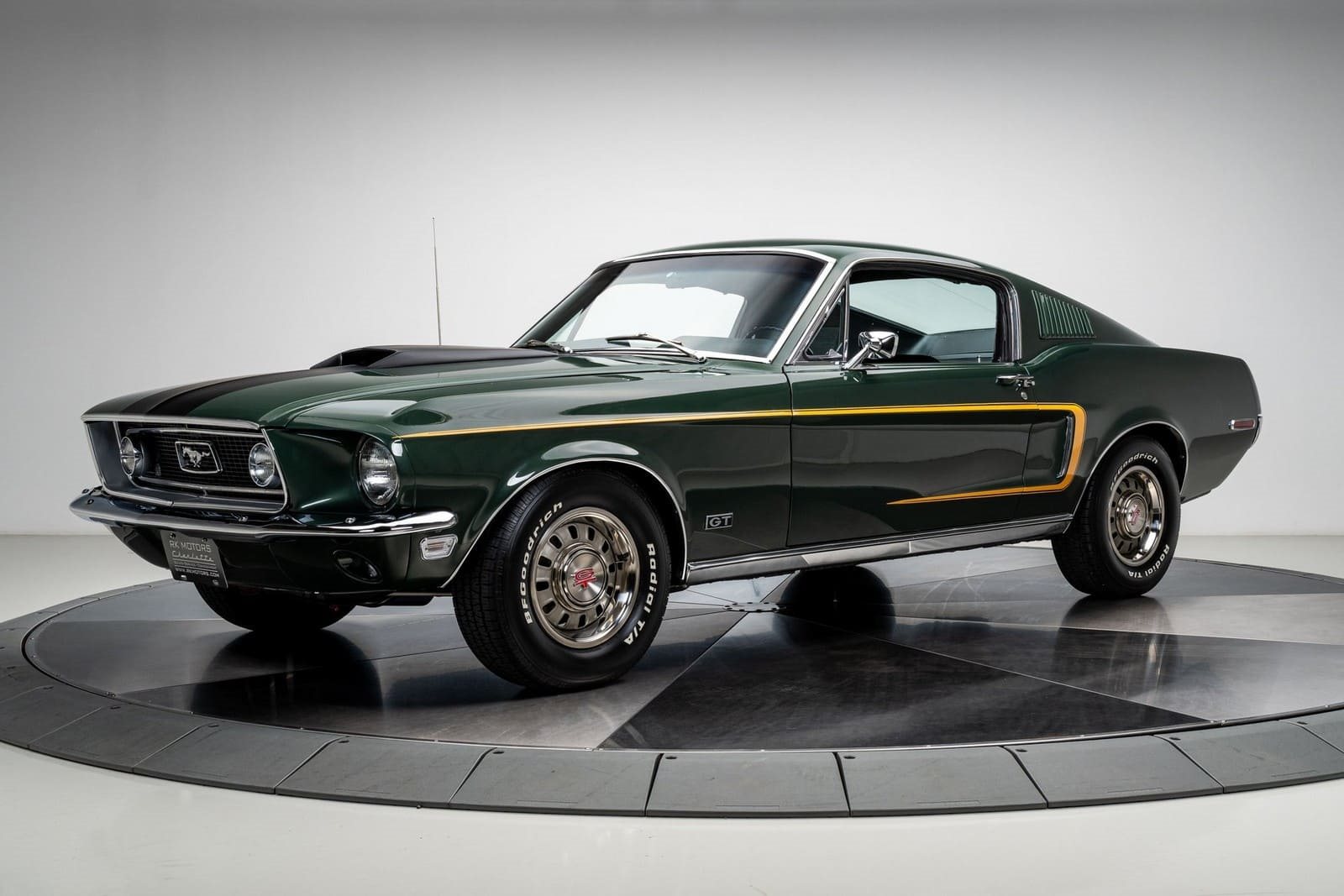 1968 - FORD MUSTANG GT HIGHLAND GREEN, foto 1