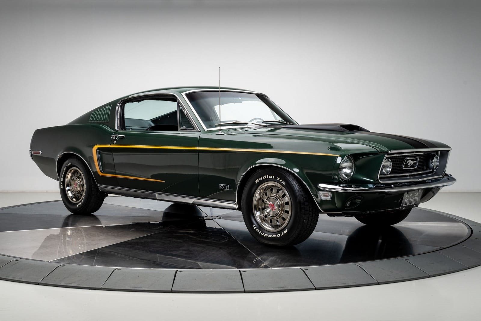 1968 - FORD MUSTANG GT HIGHLAND GREEN, foto 4