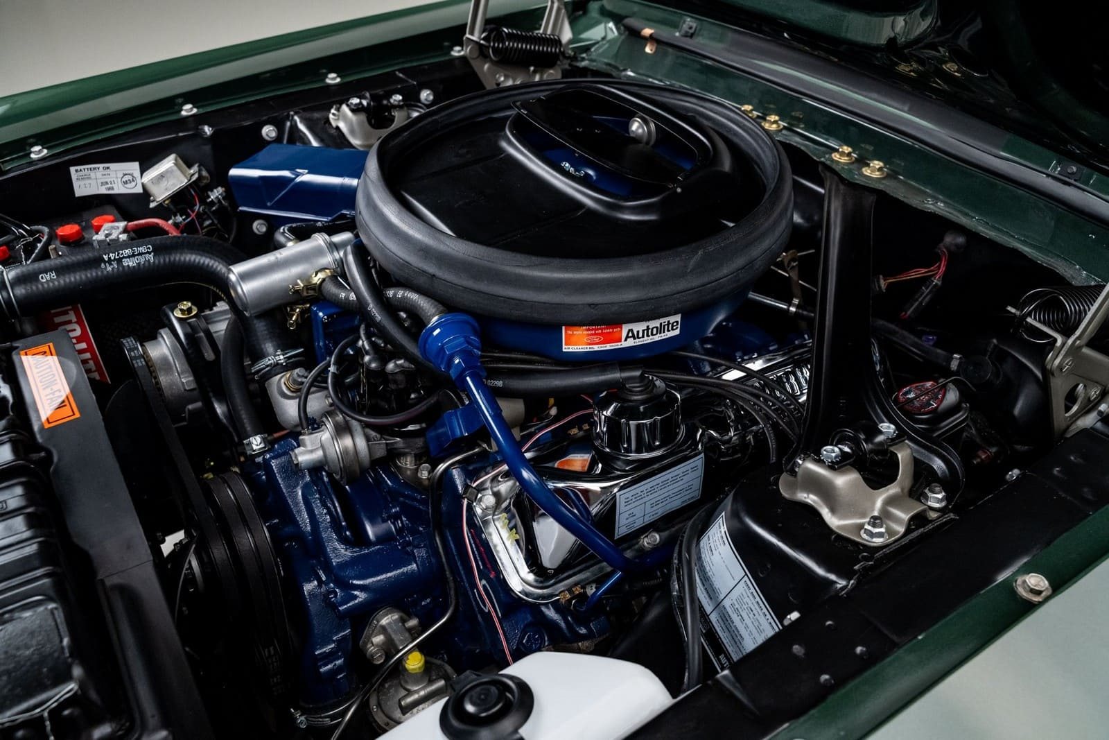 1968 - FORD MUSTANG GT HIGHLAND GREEN, foto 27