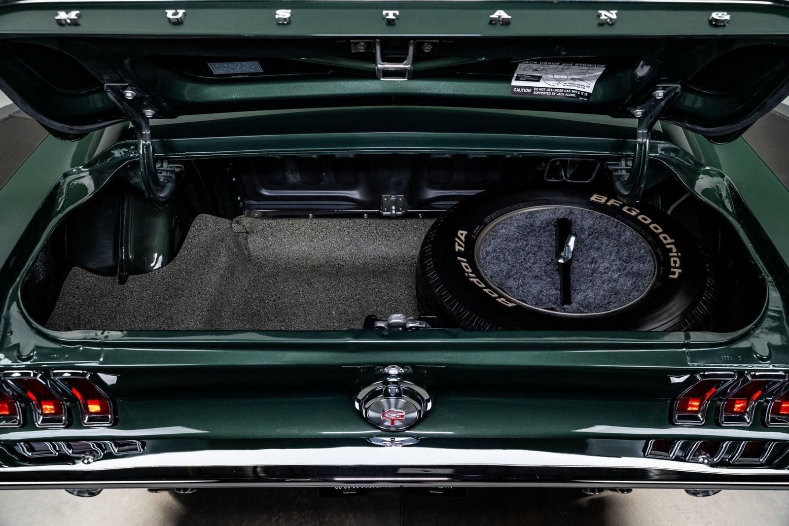 1968 - FORD MUSTANG GT HIGHLAND GREEN, foto 31
