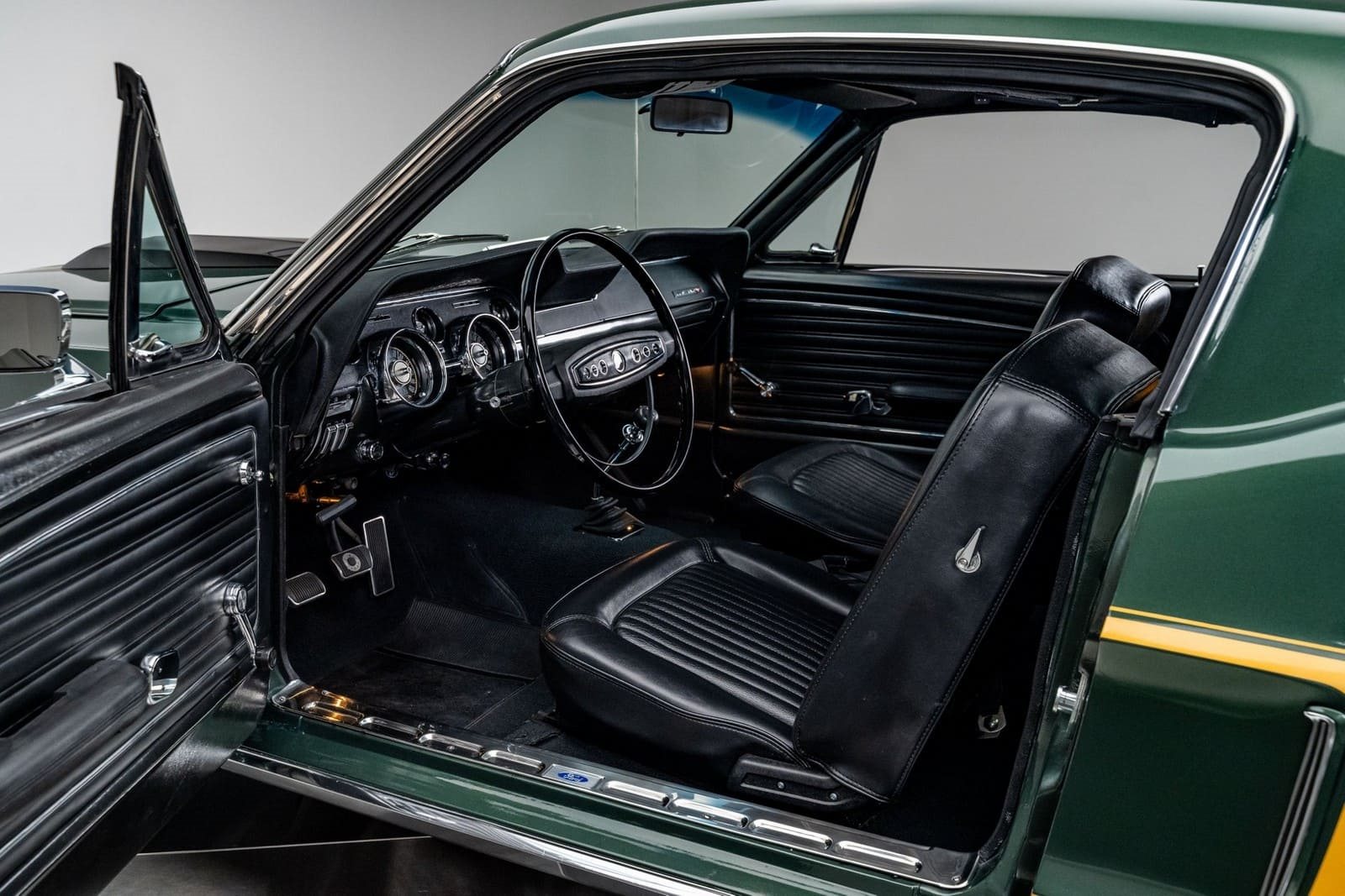 1968 - FORD MUSTANG GT HIGHLAND GREEN, foto 38