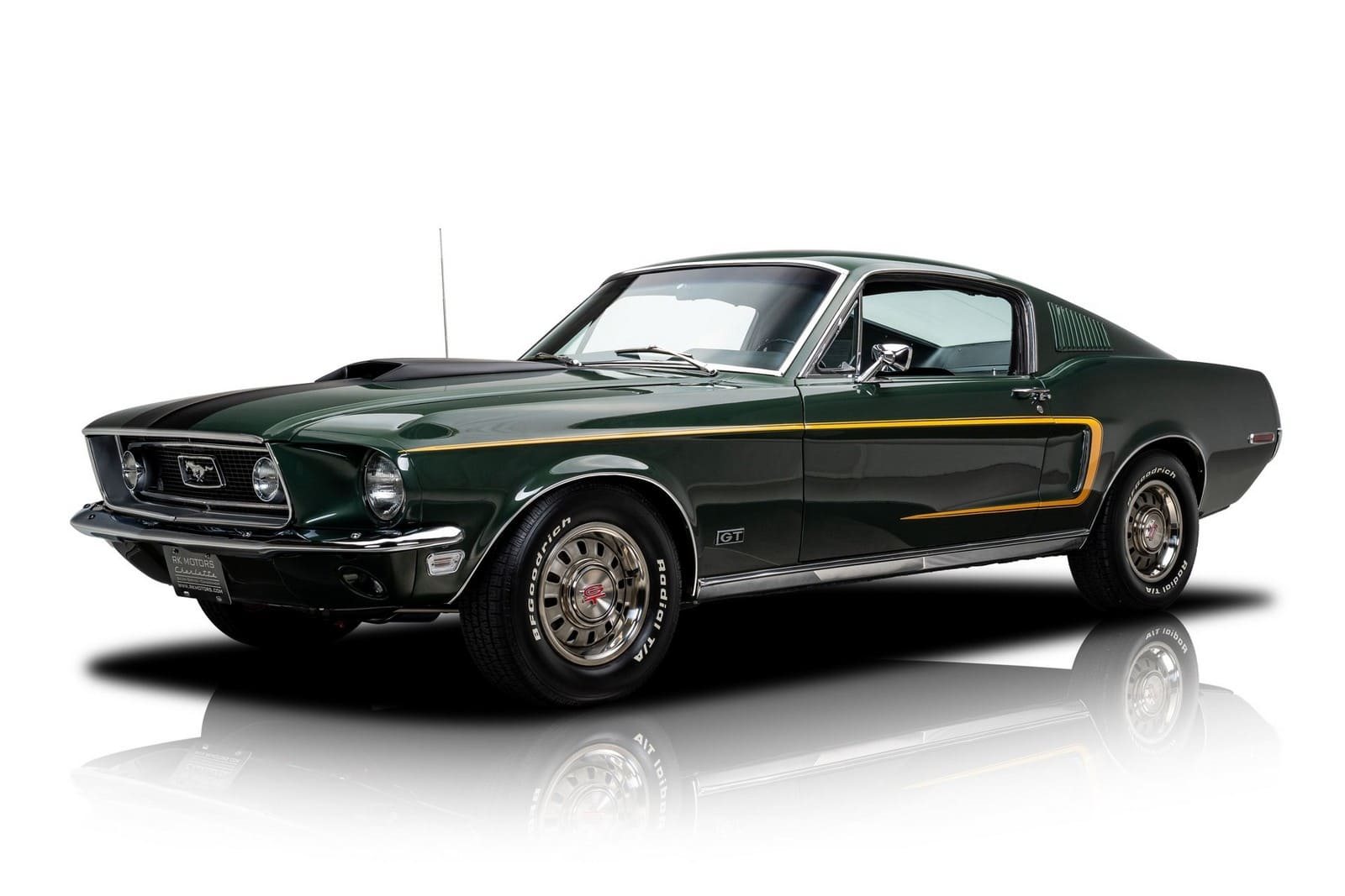 1968 - FORD MUSTANG GT HIGHLAND GREEN, foto 54