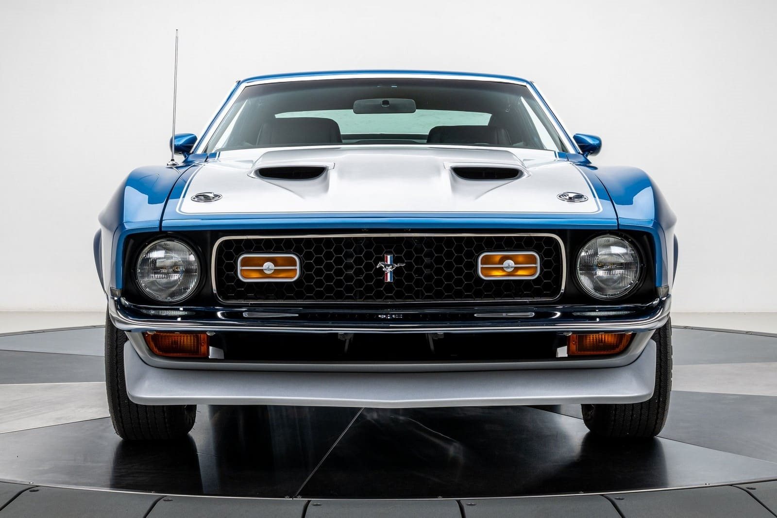 1971 - FORD MUSTANG BOSS 351 BRIGHT BLUE METALLIC, foto 2