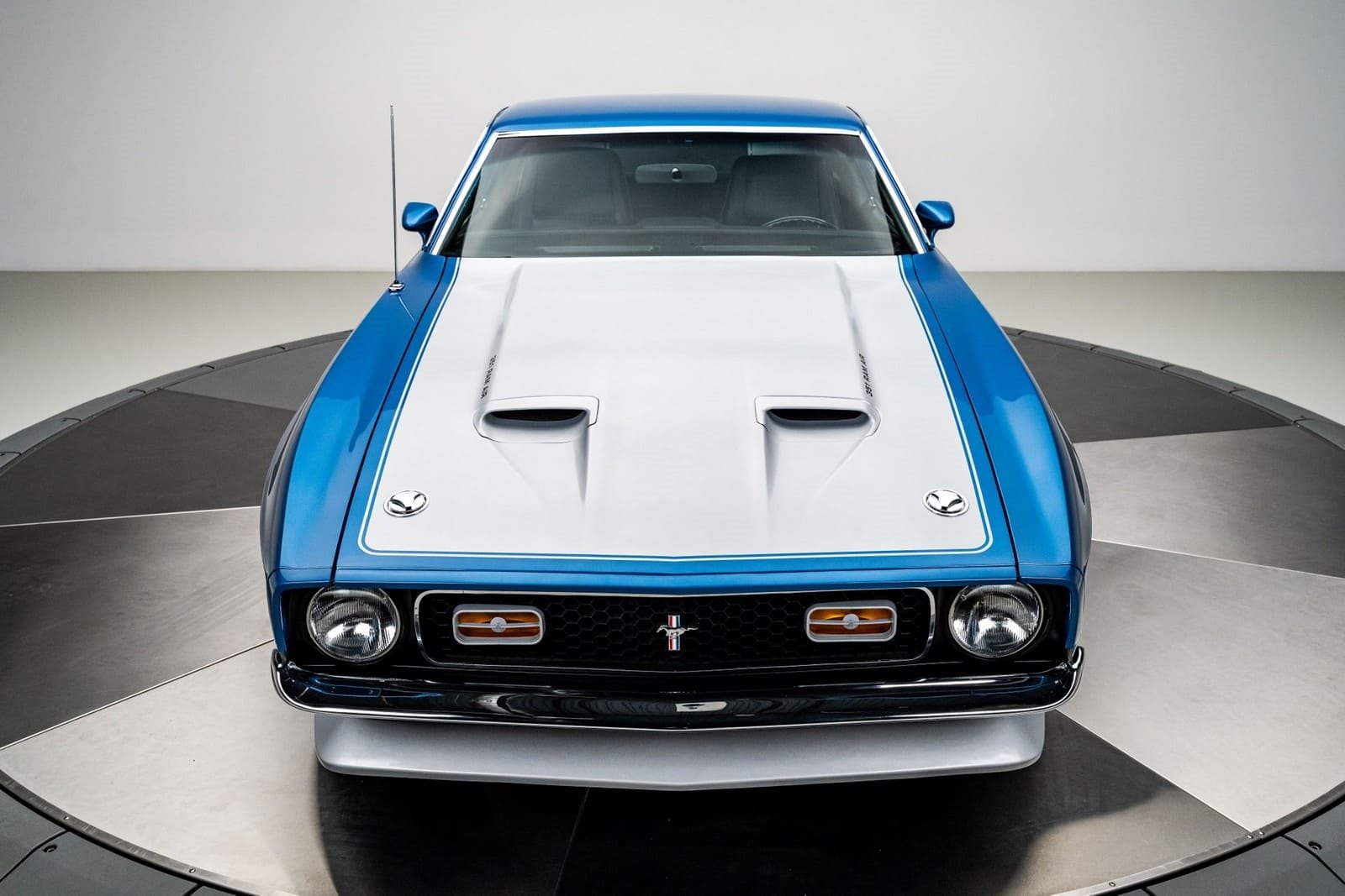 1971 - FORD MUSTANG BOSS 351 BRIGHT BLUE METALLIC, foto 3