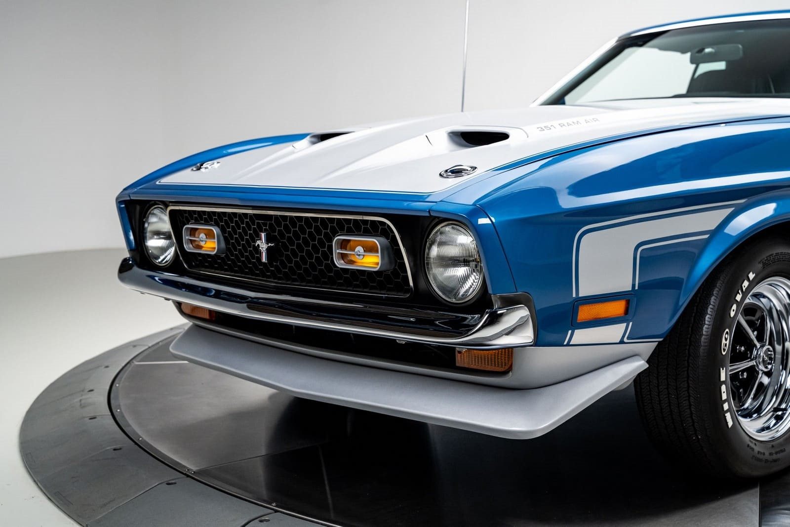1971 - FORD MUSTANG BOSS 351 BRIGHT BLUE METALLIC, foto 5