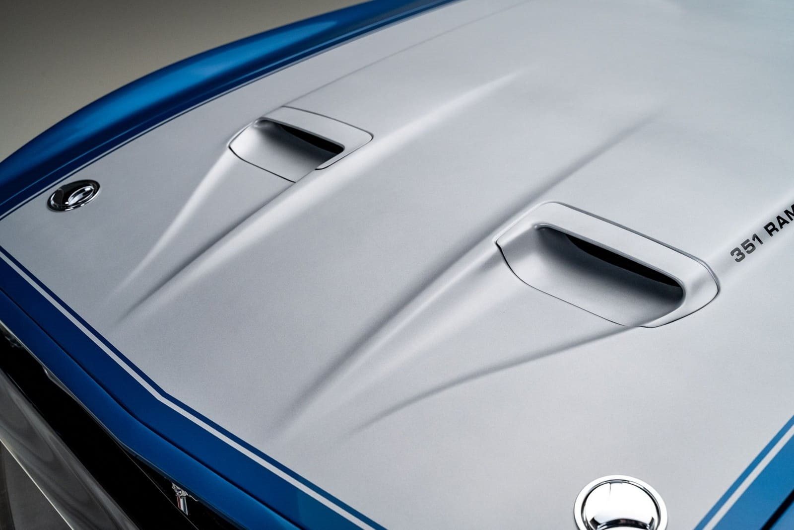 1971 - FORD MUSTANG BOSS 351 BRIGHT BLUE METALLIC, foto 9