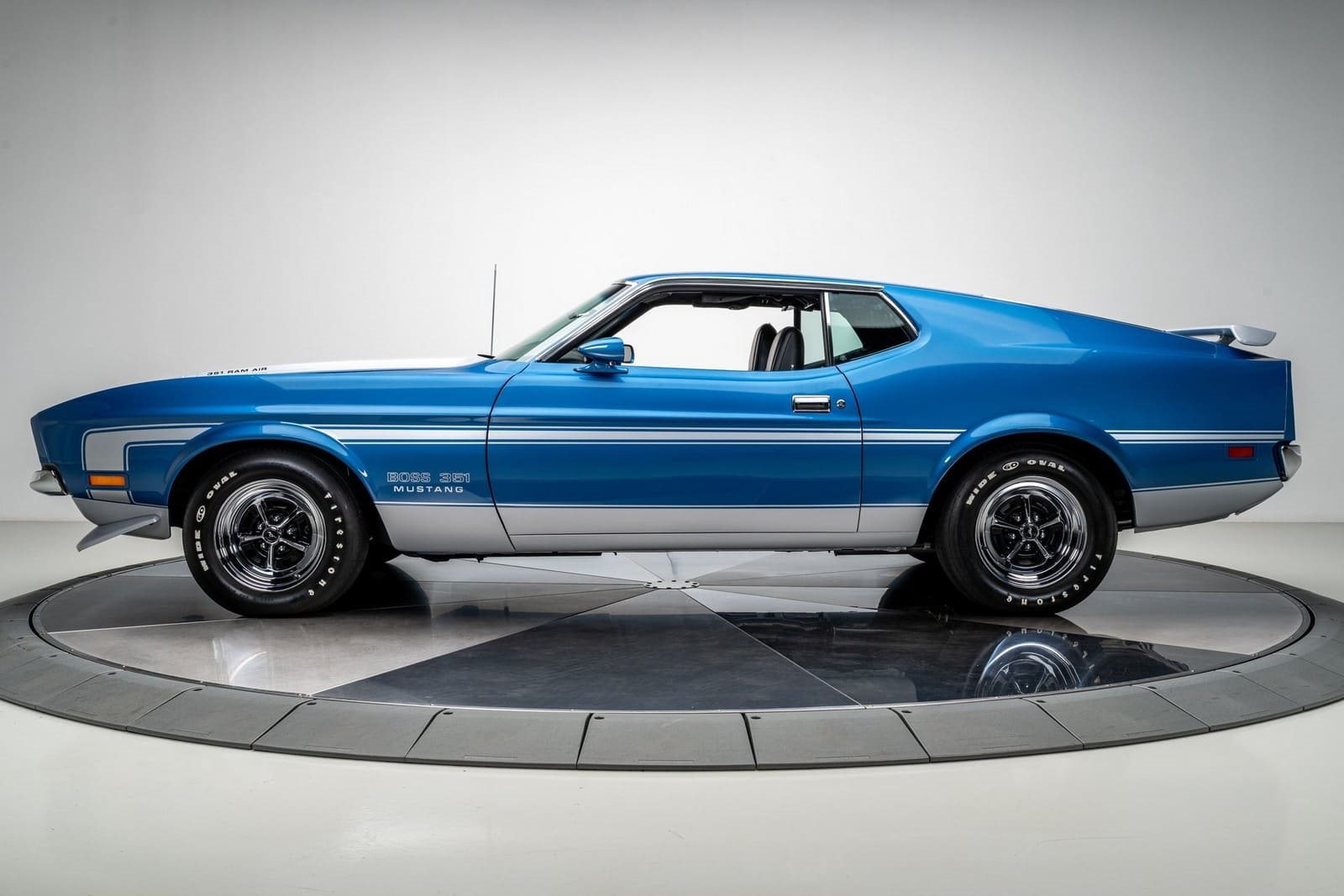 1971 - FORD MUSTANG BOSS 351 BRIGHT BLUE METALLIC, foto 14
