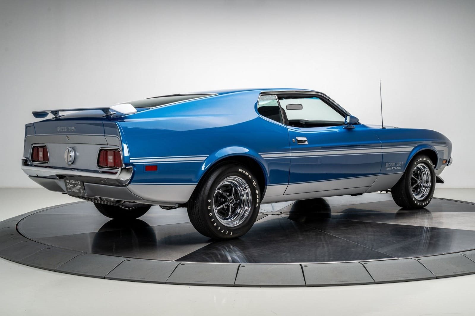 1971 - FORD MUSTANG BOSS 351 BRIGHT BLUE METALLIC, foto 15