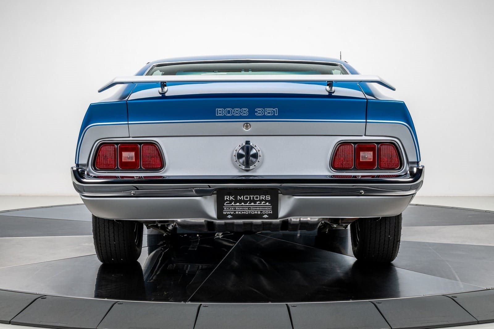 1971 - FORD MUSTANG BOSS 351 BRIGHT BLUE METALLIC, foto 16