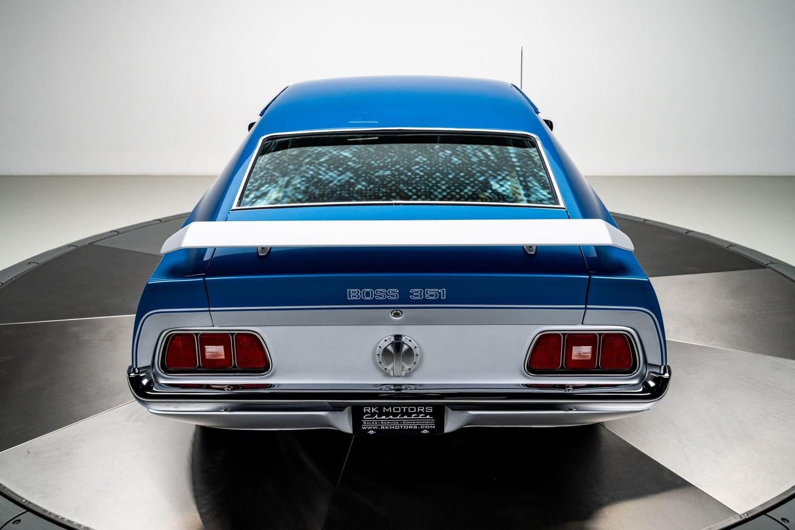 1971 - FORD MUSTANG BOSS 351 BRIGHT BLUE METALLIC, foto 17