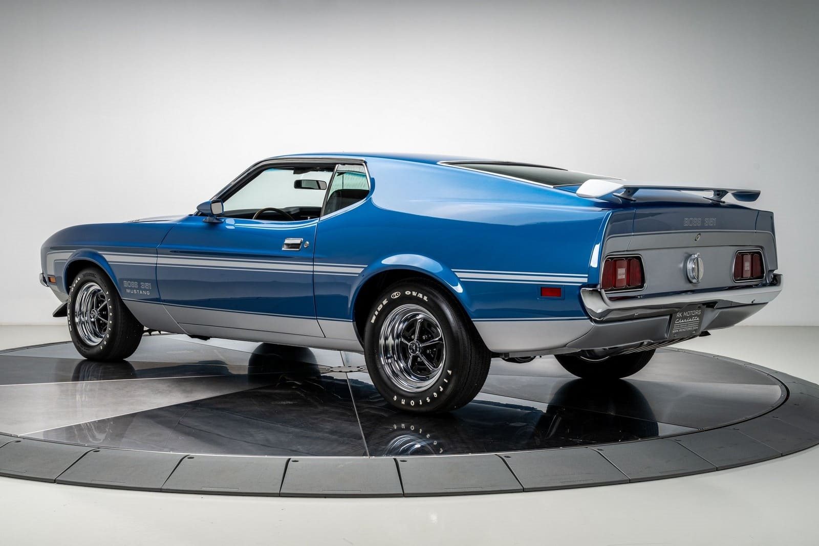 1971 - FORD MUSTANG BOSS 351 BRIGHT BLUE METALLIC, foto 18