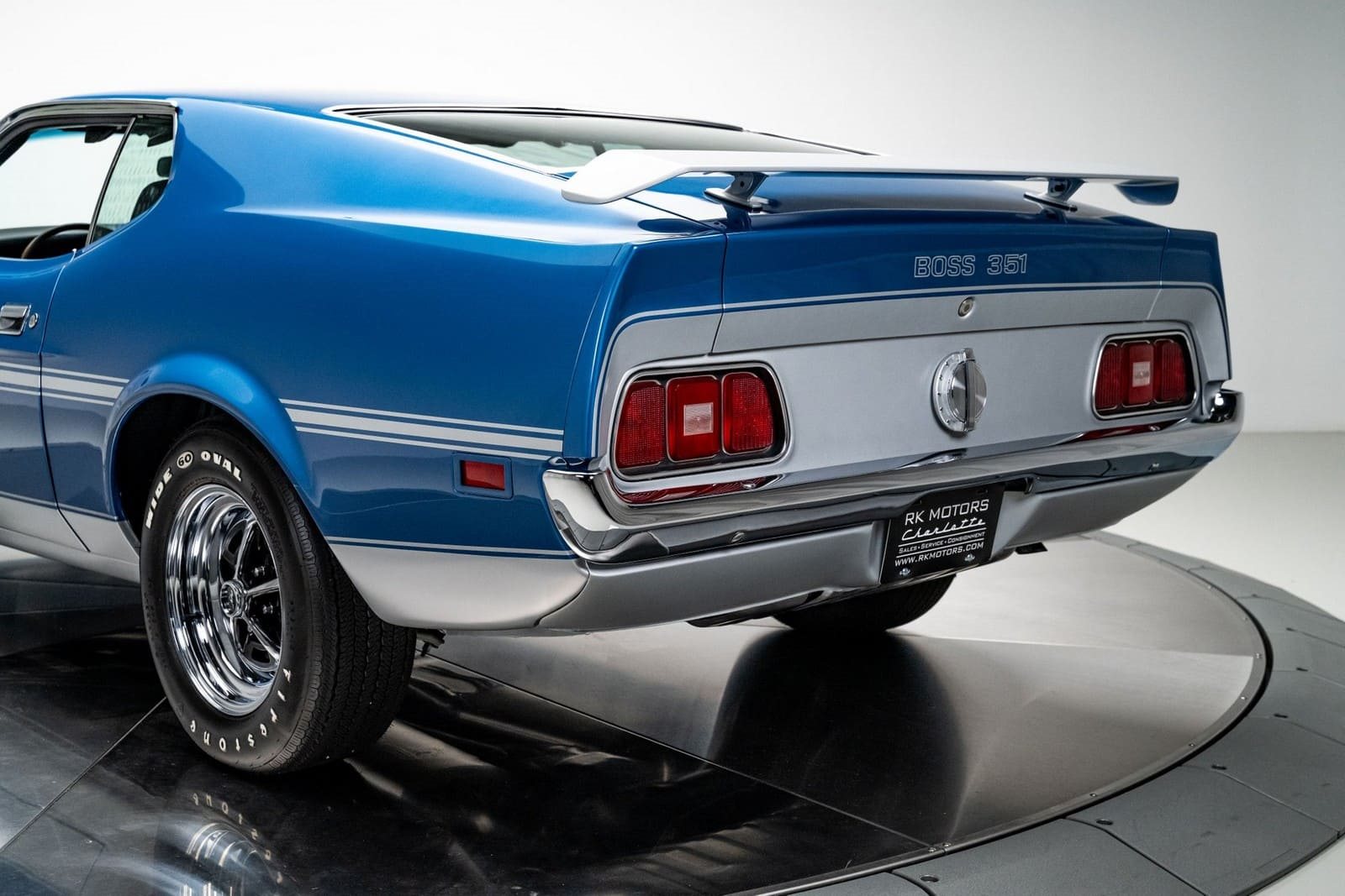 1971 - FORD MUSTANG BOSS 351 BRIGHT BLUE METALLIC, foto 19