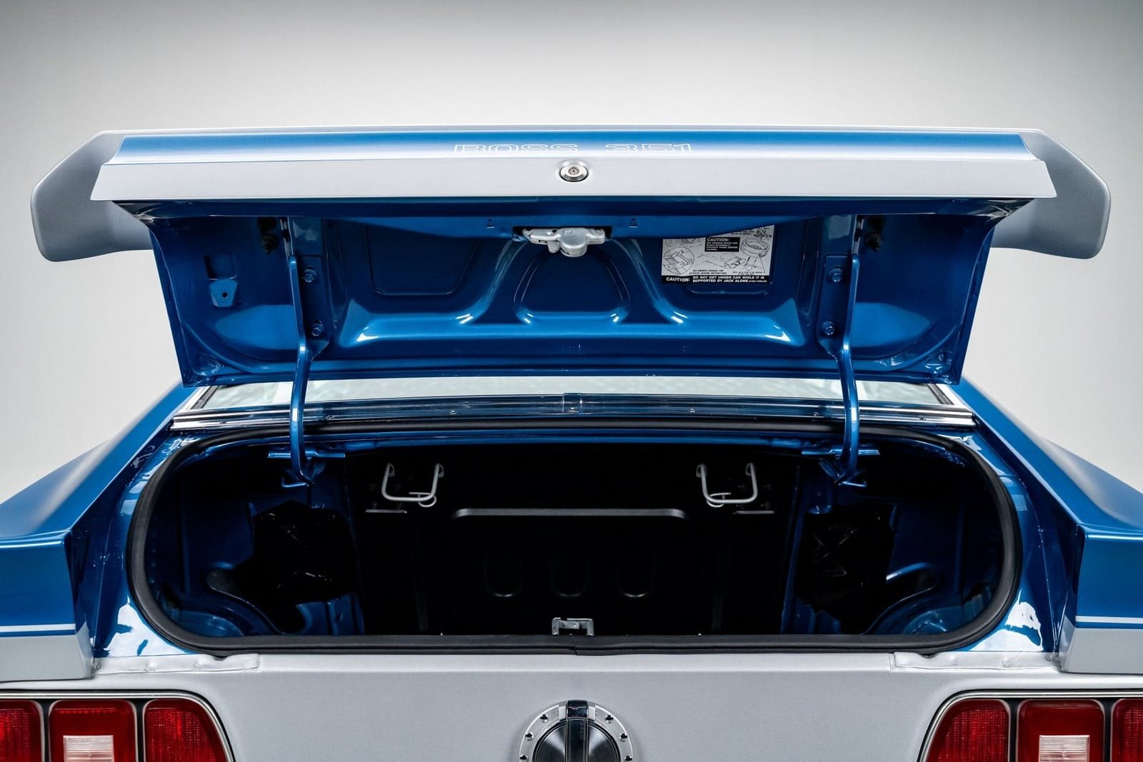1971 - FORD MUSTANG BOSS 351 BRIGHT BLUE METALLIC, foto 33
