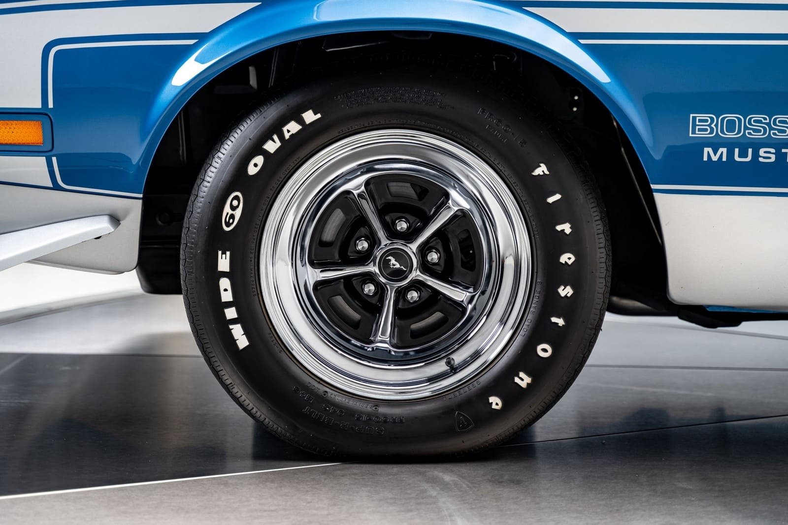 1971 - FORD MUSTANG BOSS 351 BRIGHT BLUE METALLIC, foto 34