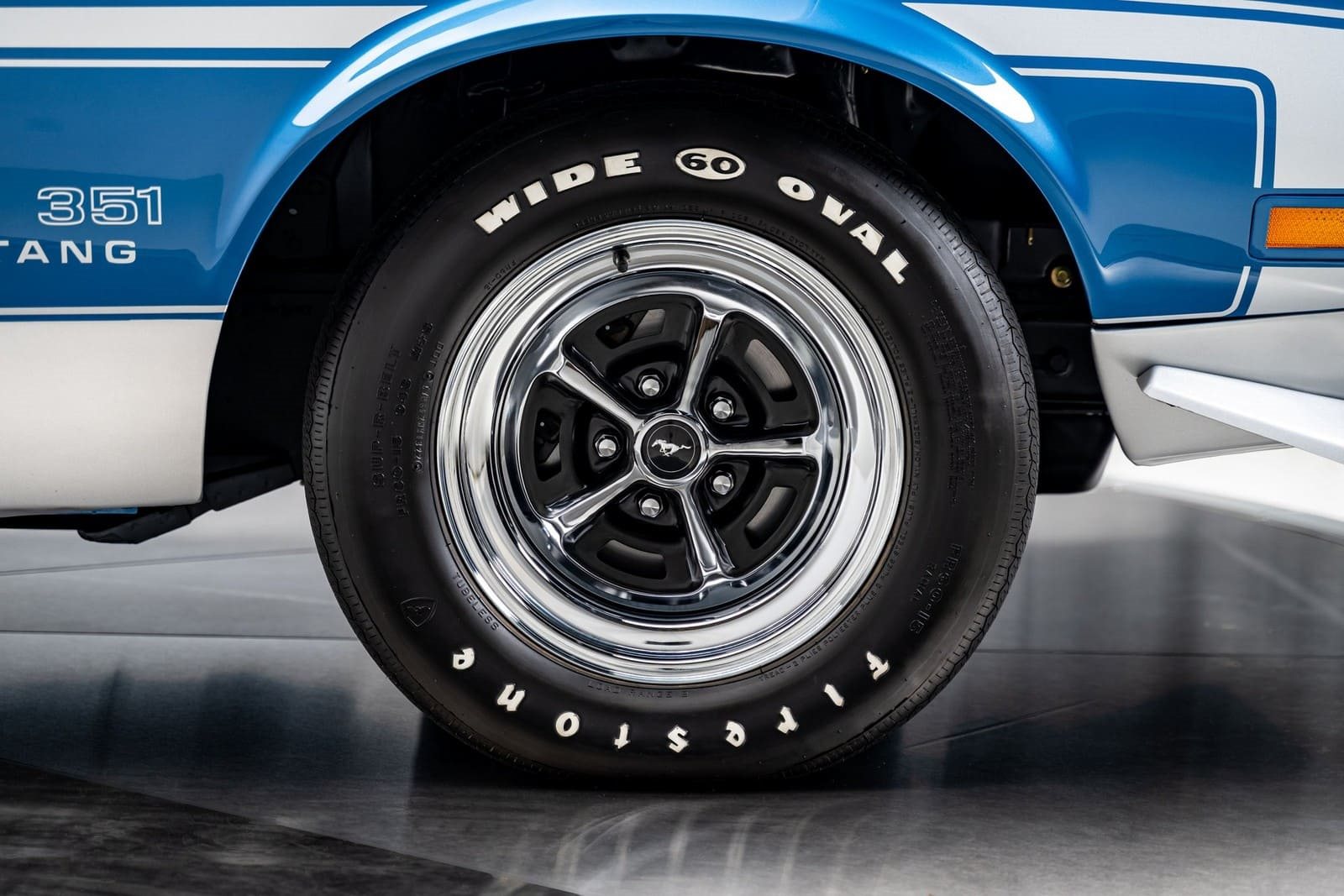 1971 - FORD MUSTANG BOSS 351 BRIGHT BLUE METALLIC, foto 37