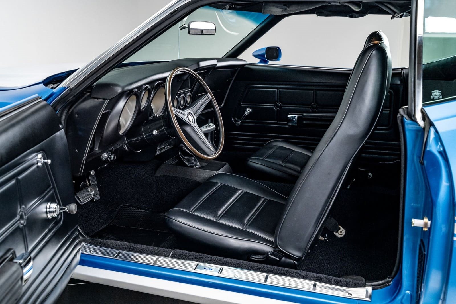 1971 - FORD MUSTANG BOSS 351 BRIGHT BLUE METALLIC, foto 39