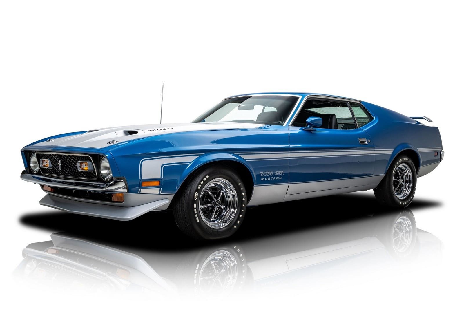 1971 - FORD MUSTANG BOSS 351 BRIGHT BLUE METALLIC, foto 59