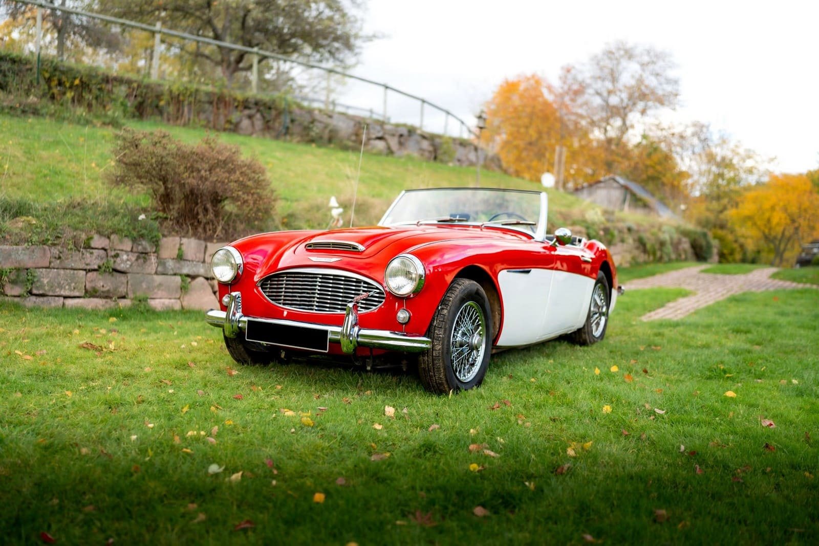 AUSTIN-HEALEY 3000 MK-I BT7 WHITE/RED, foto 1