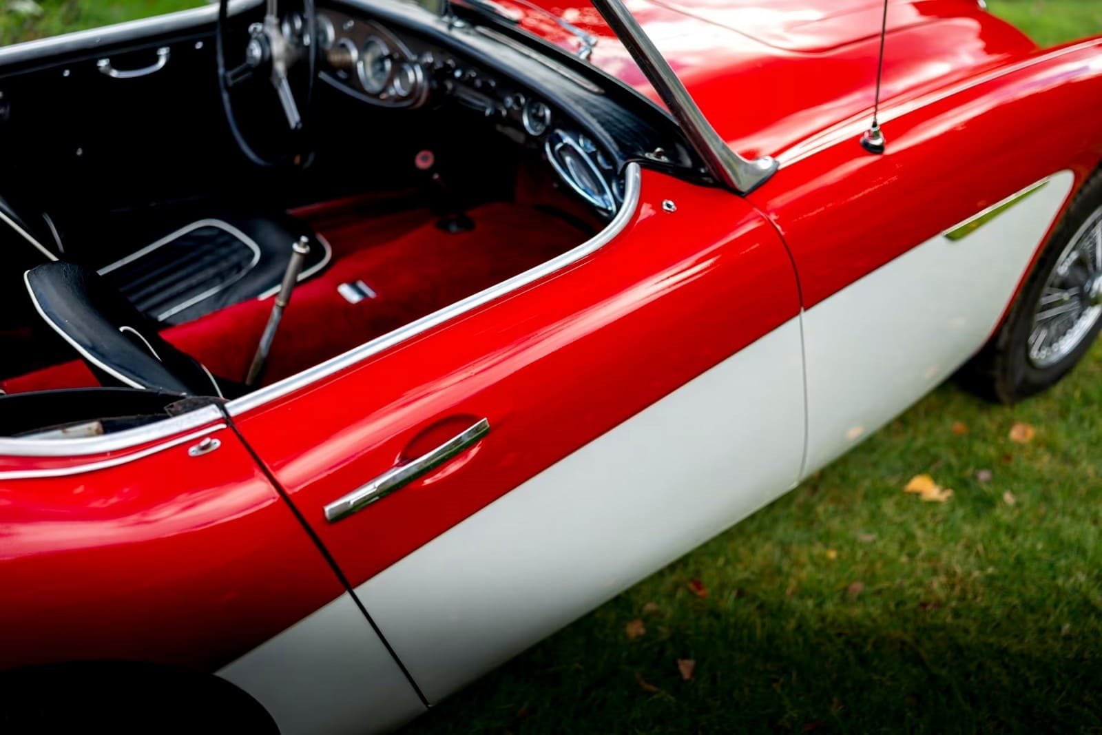 AUSTIN-HEALEY 3000 MK-I BT7 WHITE/RED, foto 14