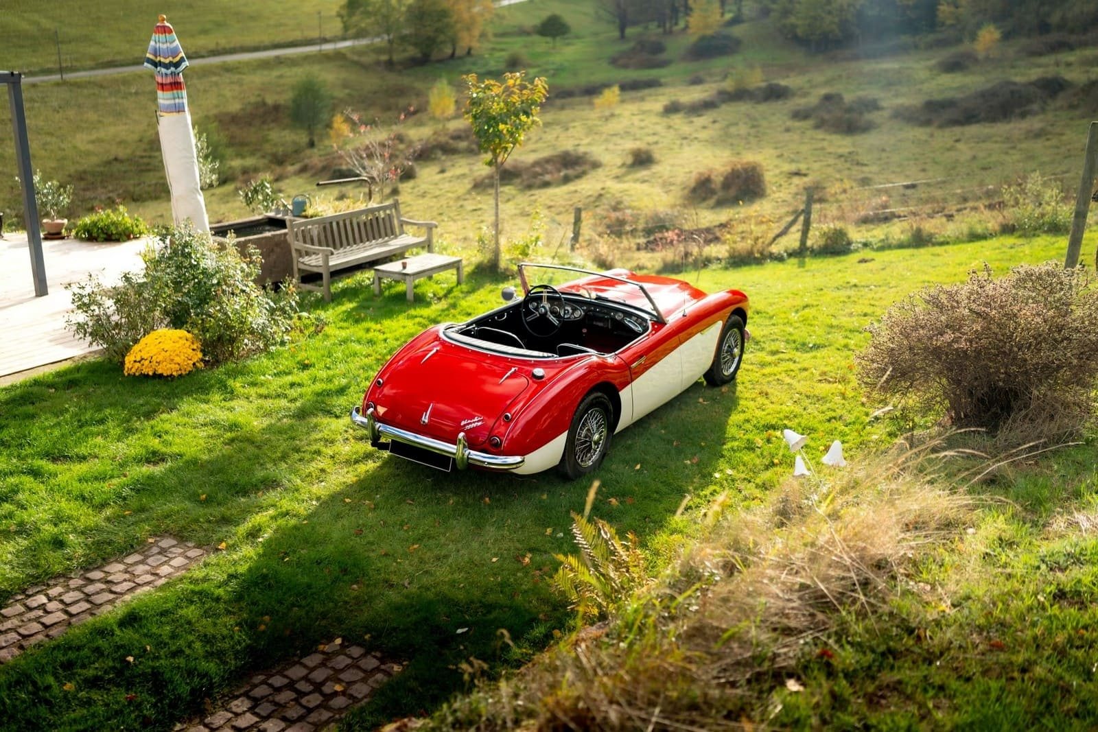 AUSTIN-HEALEY 3000 MK-I BT7 WHITE/RED, foto 22