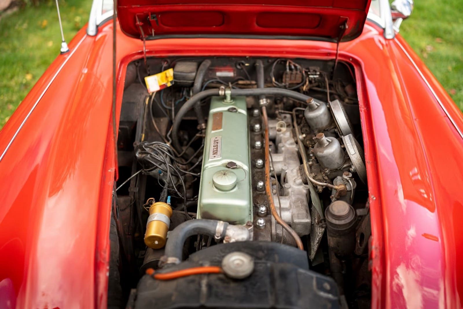 AUSTIN-HEALEY 3000 MK-I BT7 WHITE/RED, foto 44