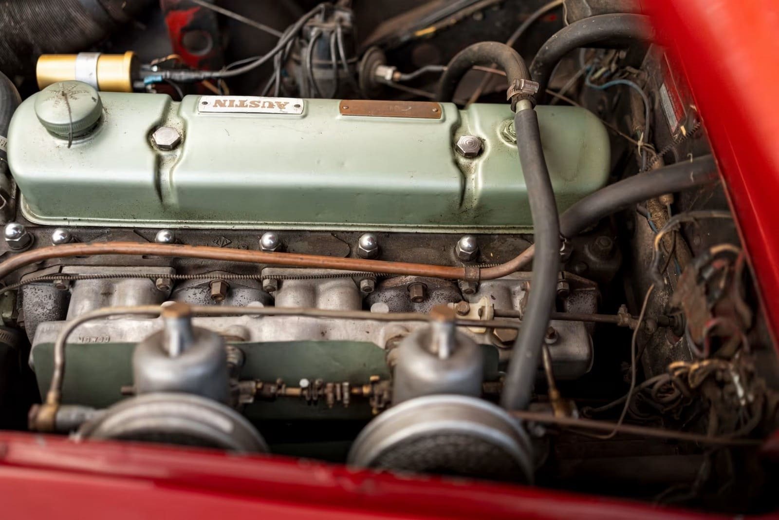 AUSTIN-HEALEY 3000 MK-I BT7 WHITE/RED, foto 45