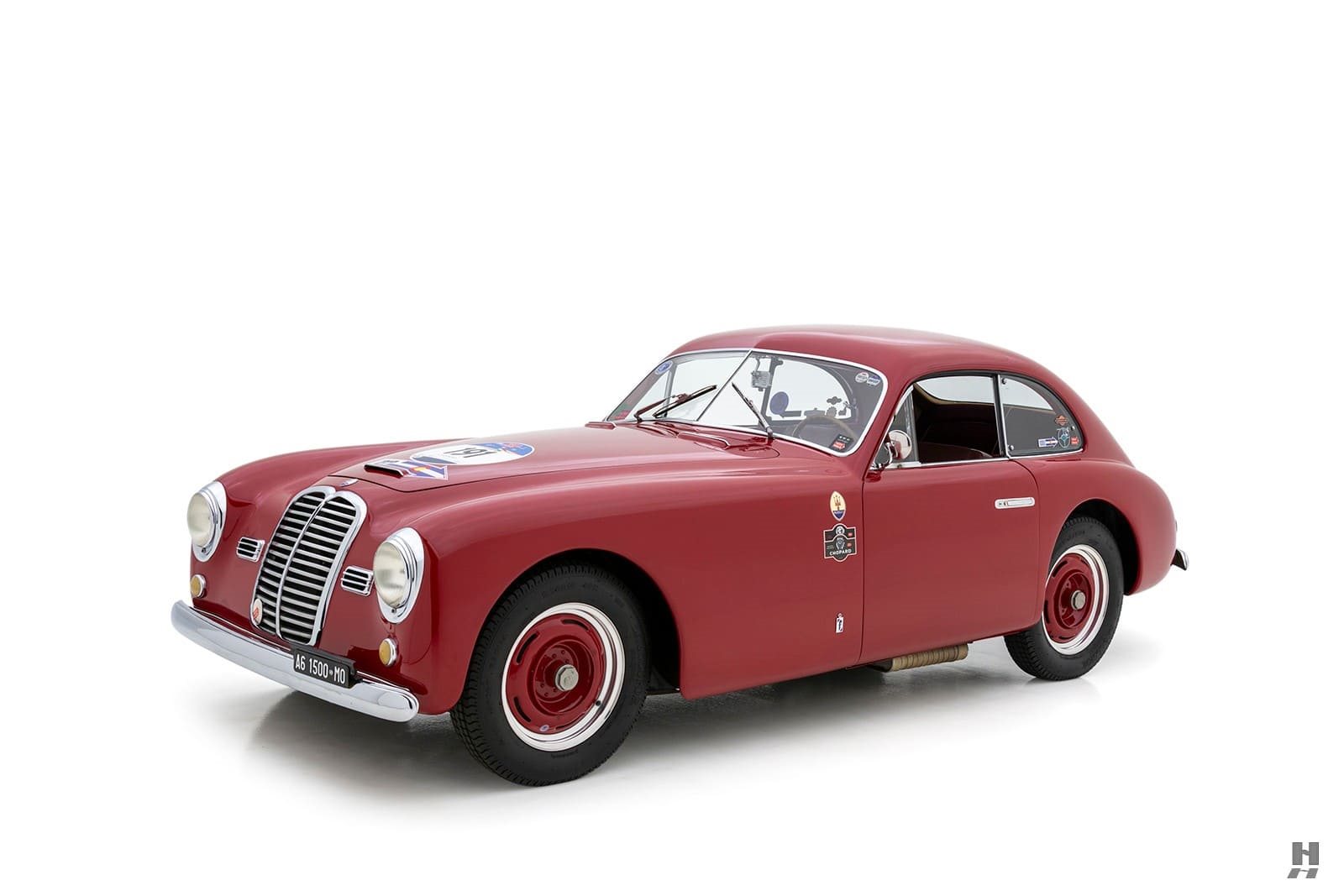 1950 - MASERATI A6 1500 GRAN TURISMO MAROON, foto 1