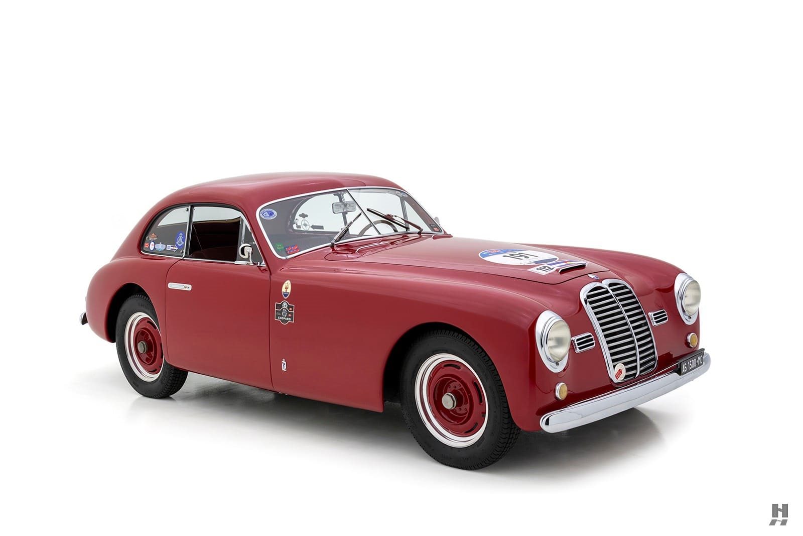 1950 - MASERATI A6 1500 GRAN TURISMO MAROON, foto 2