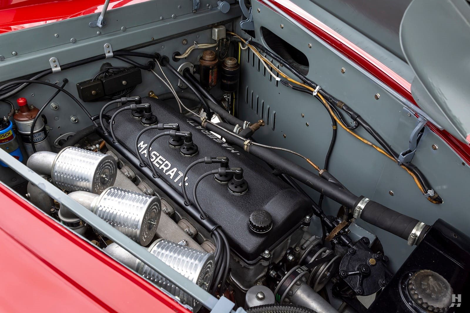 1950 - MASERATI A6 1500 GRAN TURISMO MAROON, foto 6