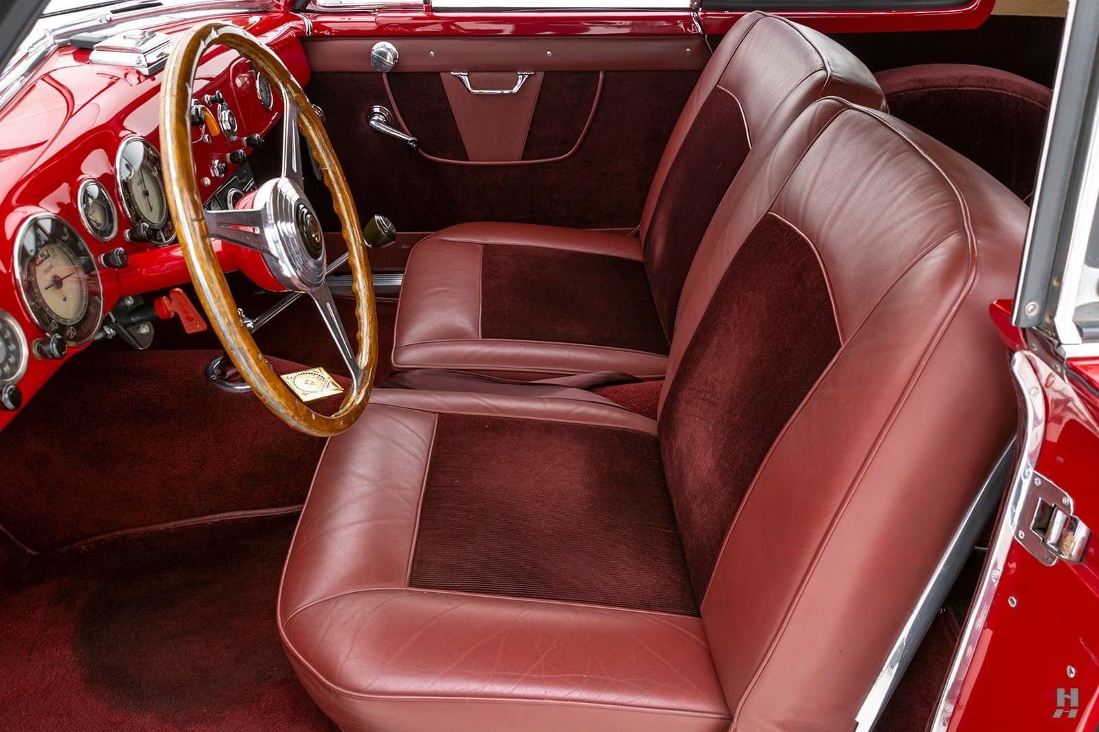 1950 - MASERATI A6 1500 GRAN TURISMO MAROON, foto 8