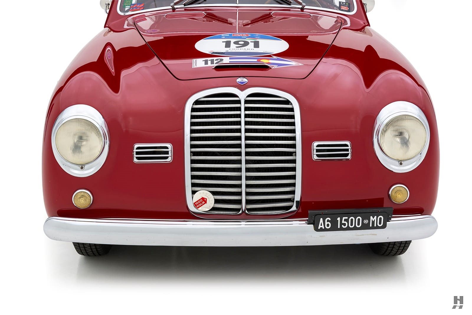 1950 - MASERATI A6 1500 GRAN TURISMO MAROON, foto 18