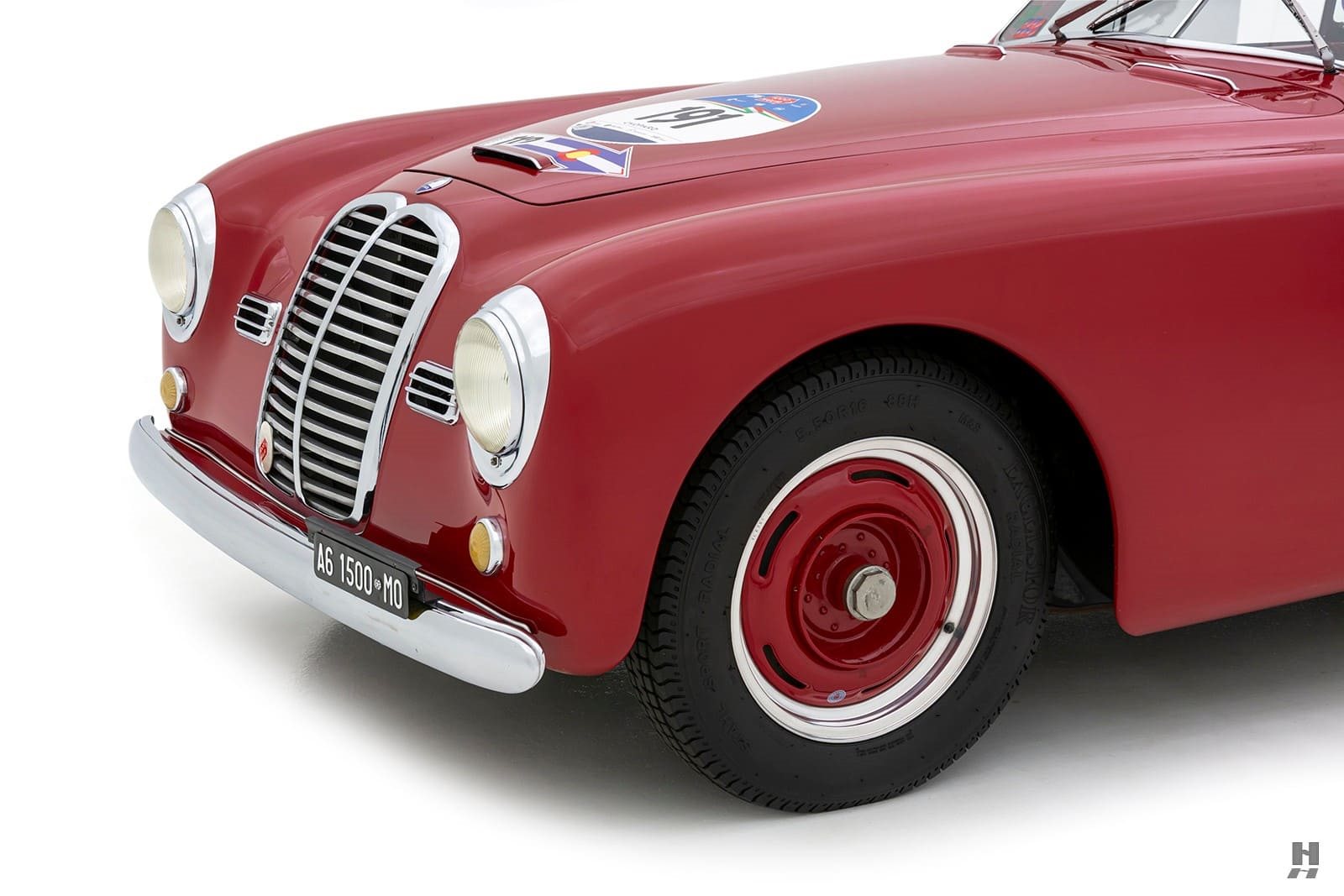 1950 - MASERATI A6 1500 GRAN TURISMO MAROON, foto 19