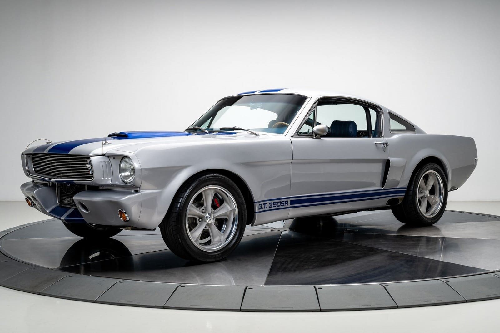 1965 - FORD MUSTANG SHELBY GT350SR SILVER, foto 1