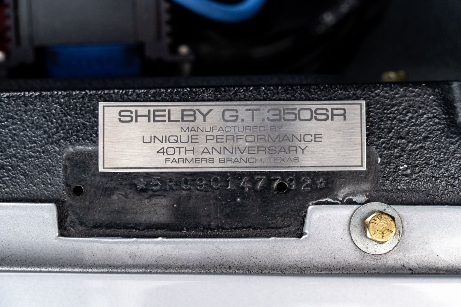 1965 - FORD MUSTANG SHELBY GT350SR SILVER, foto 40