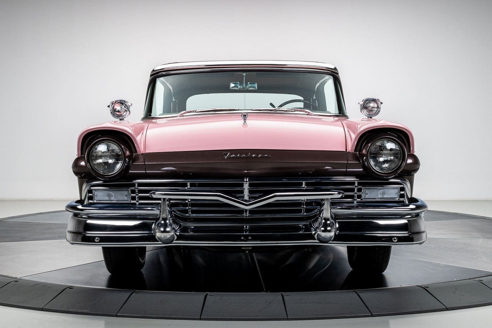 FORD FAIRLANE 500 SUNLINER PINK & MOCHA, foto 3