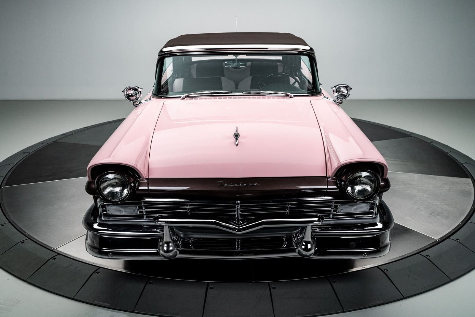 FORD FAIRLANE 500 SUNLINER PINK & MOCHA, foto 4