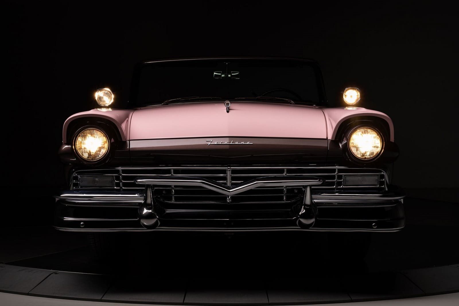 FORD FAIRLANE 500 SUNLINER PINK & MOCHA, foto 18