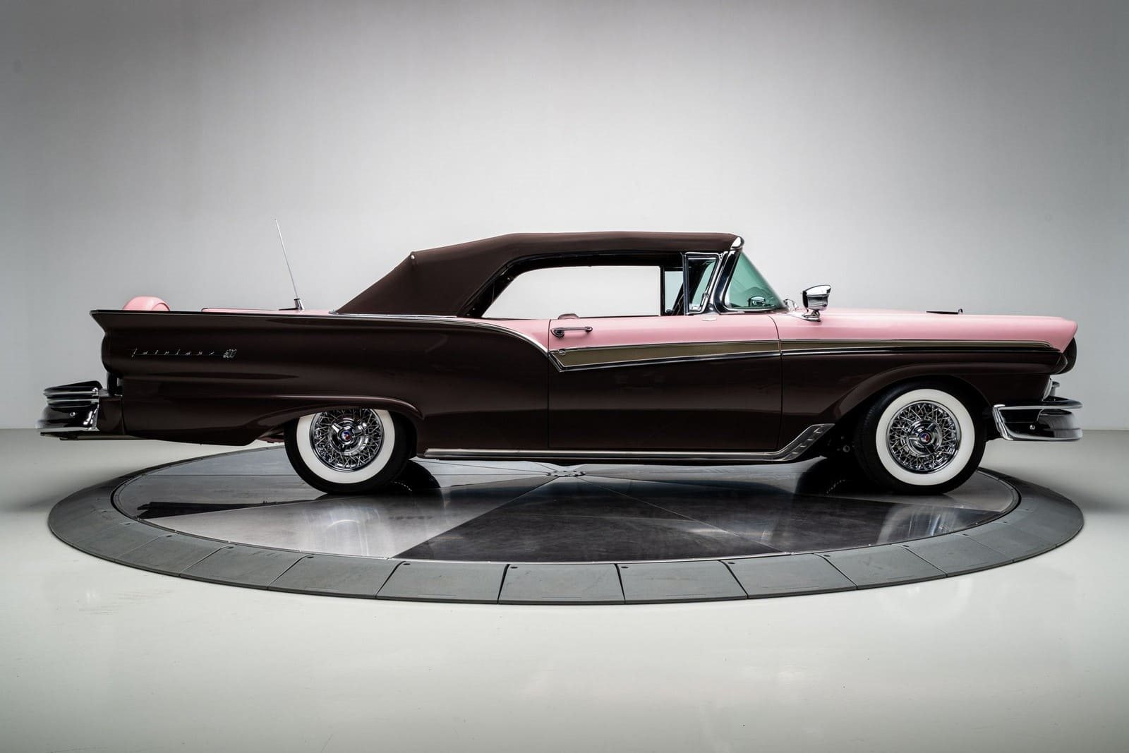 FORD FAIRLANE 500 SUNLINER PINK & MOCHA, foto 19
