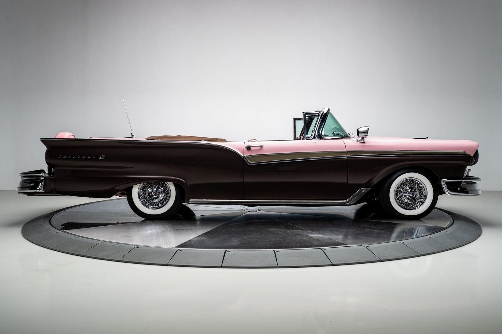 FORD FAIRLANE 500 SUNLINER PINK & MOCHA, foto 20