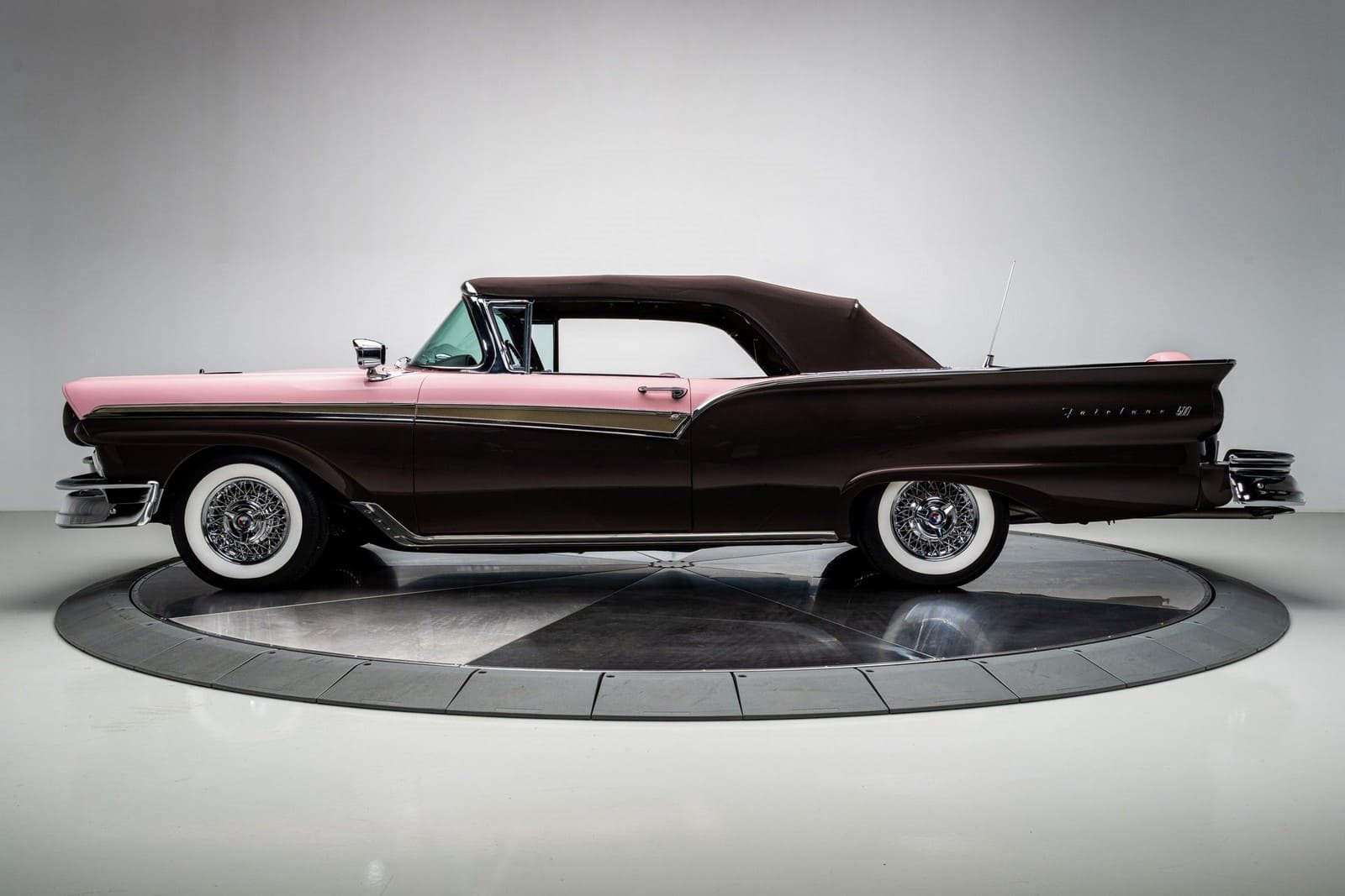 FORD FAIRLANE 500 SUNLINER PINK & MOCHA, foto 22