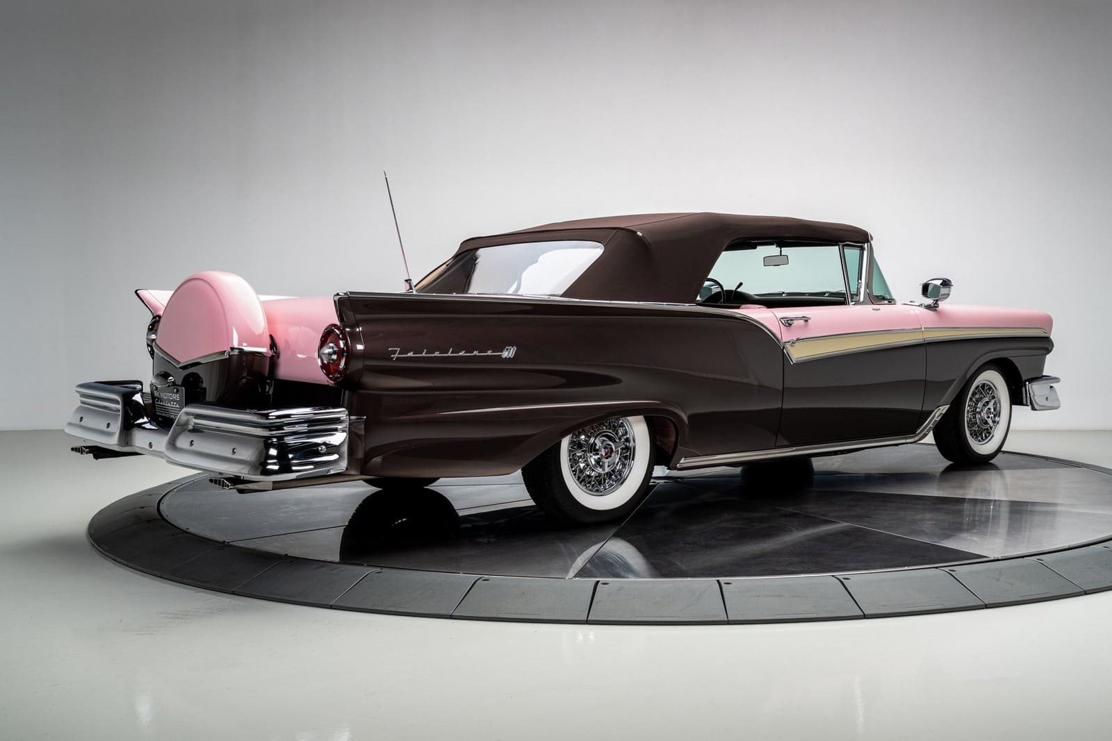FORD FAIRLANE 500 SUNLINER PINK & MOCHA, foto 23