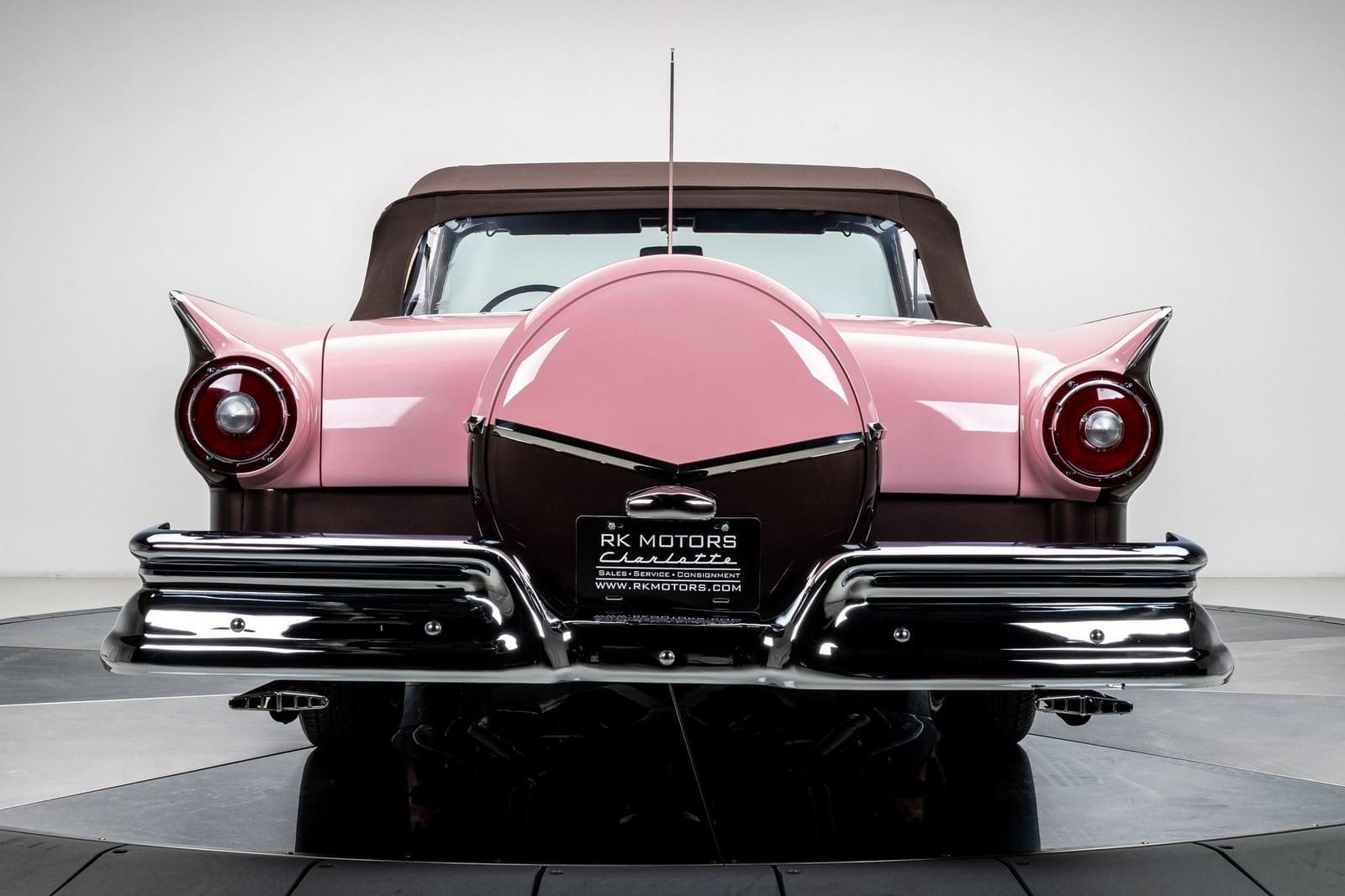 FORD FAIRLANE 500 SUNLINER PINK & MOCHA, foto 25
