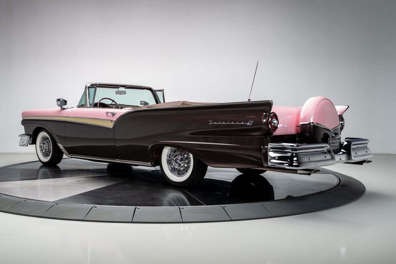 FORD FAIRLANE 500 SUNLINER PINK & MOCHA, foto 28