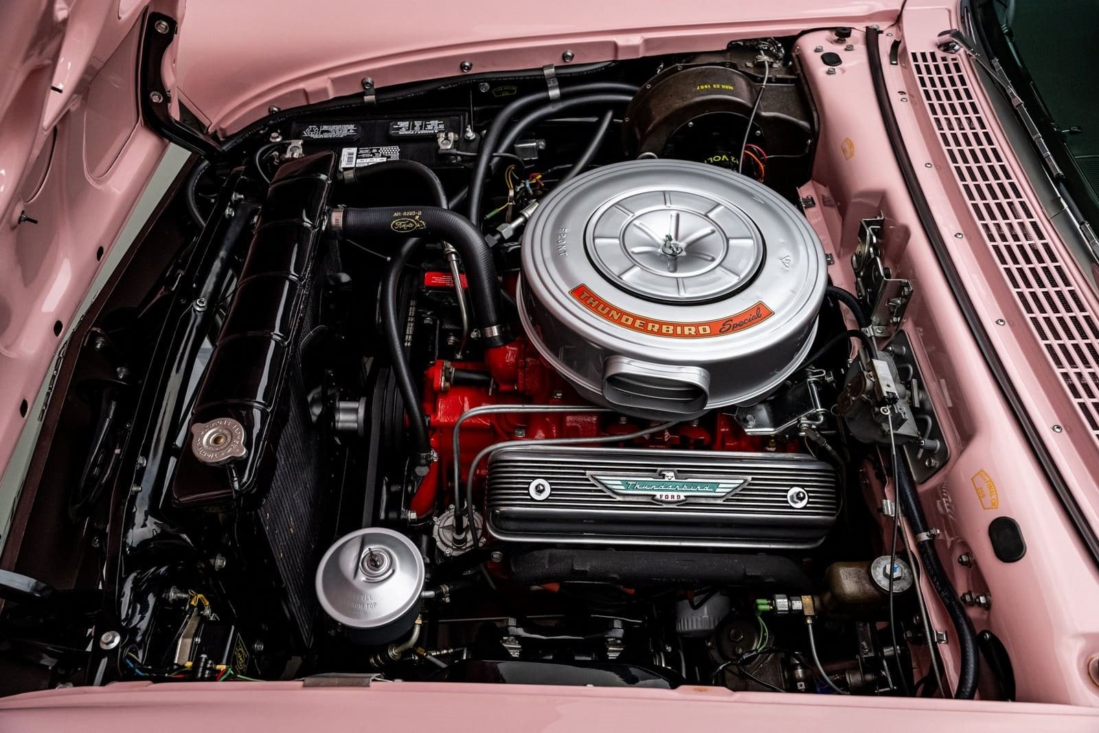 FORD FAIRLANE 500 SUNLINER PINK & MOCHA, foto 41