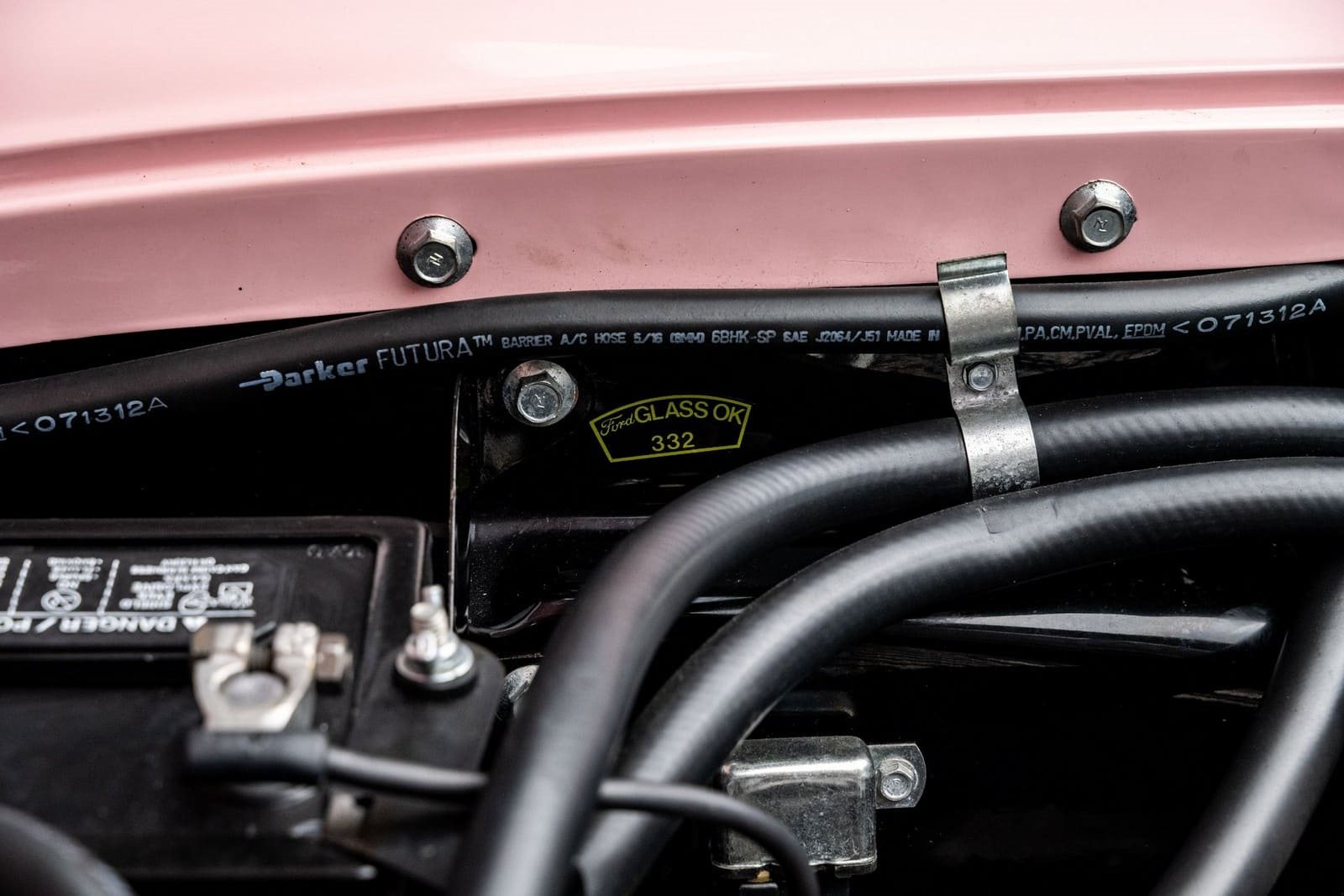 FORD FAIRLANE 500 SUNLINER PINK & MOCHA, foto 48