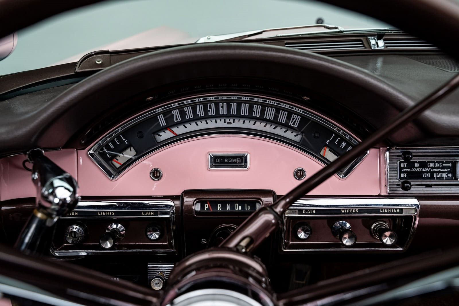FORD FAIRLANE 500 SUNLINER PINK & MOCHA, foto 66