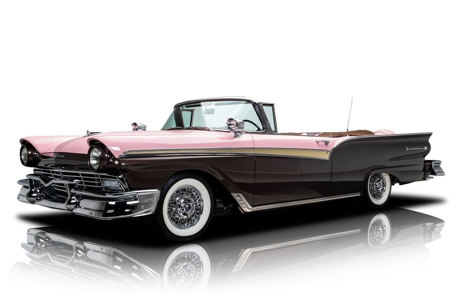 FORD FAIRLANE 500 SUNLINER PINK & MOCHA, foto 83